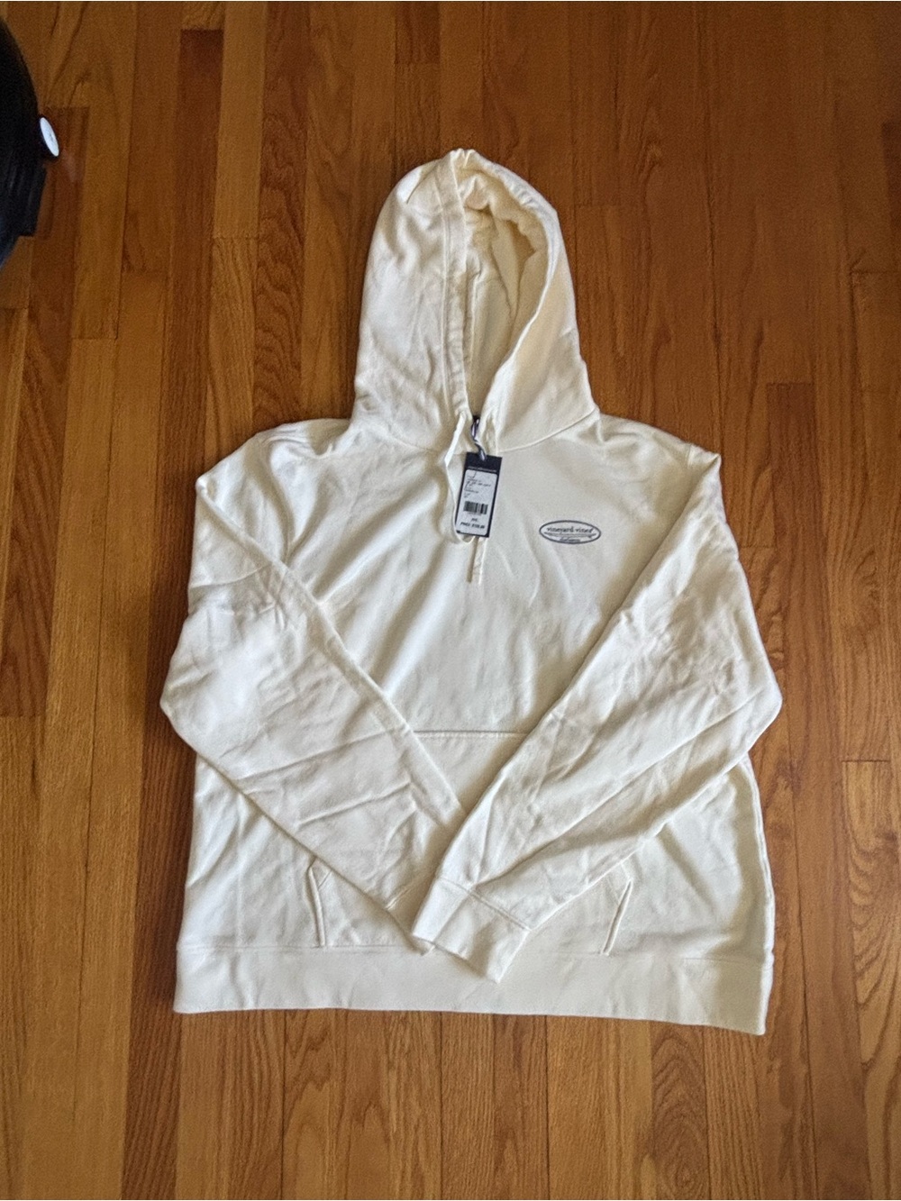 Vineyard Vines Cream Logo Hoodie - Picture 6 of 6